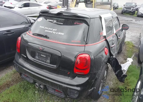 2018 Mini Hardtop Cooper S z USA, uszkodzony, nr VIN WMWXU3C54J2F51100